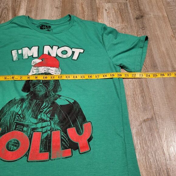 Star Wars Darth Vader I'm Not Jolly Graphic Tee Shirt Mens Size Large - Picture 5 of 6